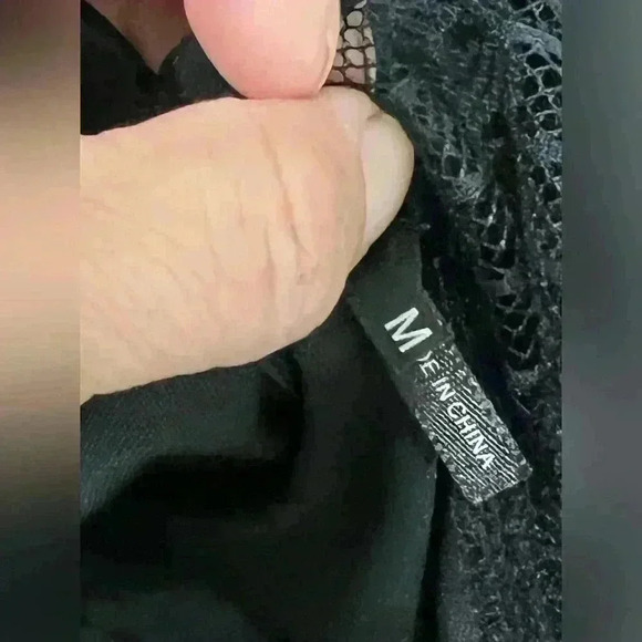 Blu pepper women’s dress size med Dark black color - Picture 4 of 12